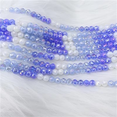 8mm Nagtimbukel nga Sarming nga Bead Strands
